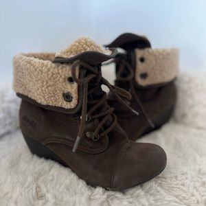 Winter/Fall Blowfish Faux Fur Booties